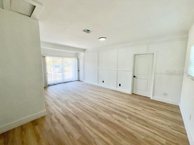 Empty room, Interior, Wood Texture Flooring