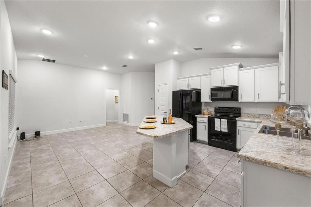Interior, Kitchen, Recessed Lighting