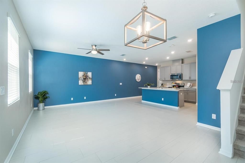 Interior, Kitchen, Pendant Lights, Recessed Lighting