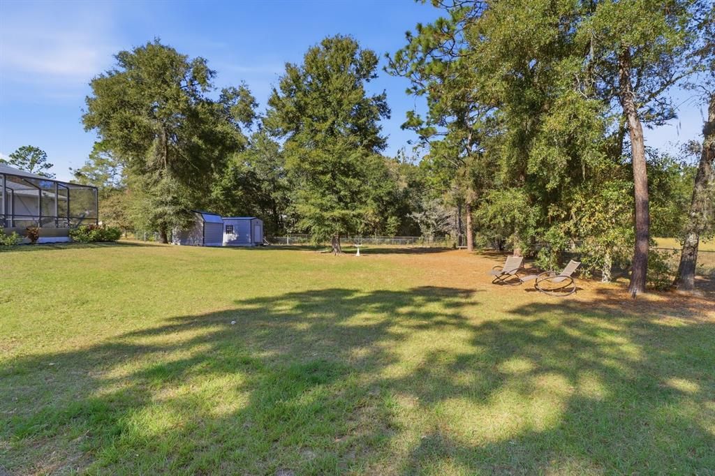 Backyard, Detached Garage, Exterior