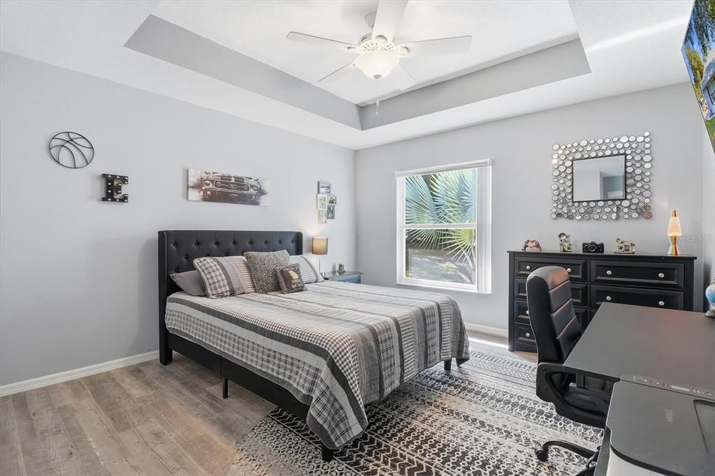 Bedroom, Home Office, Interior, Wood Texture Flooring