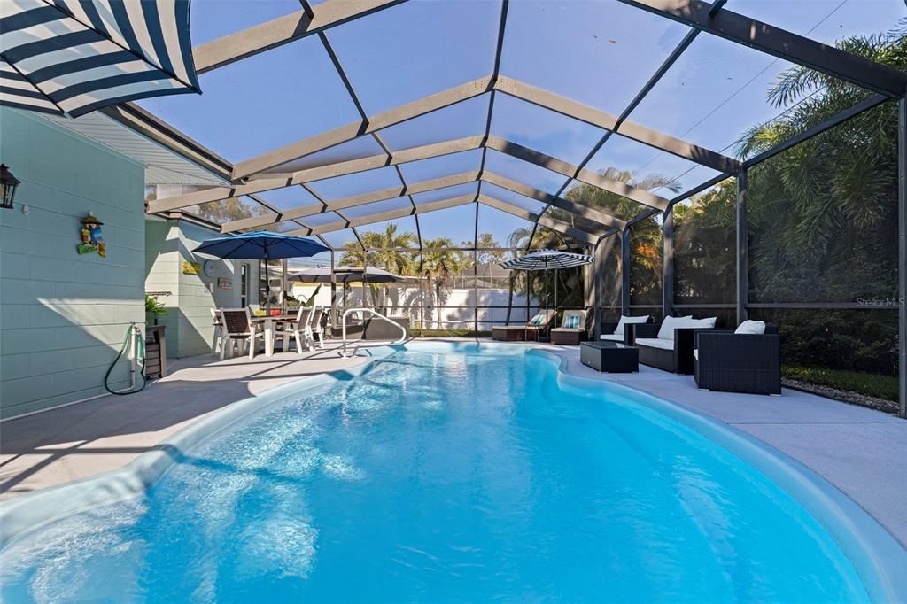 Glass Ceilings, Interior, Pool, Sun Room