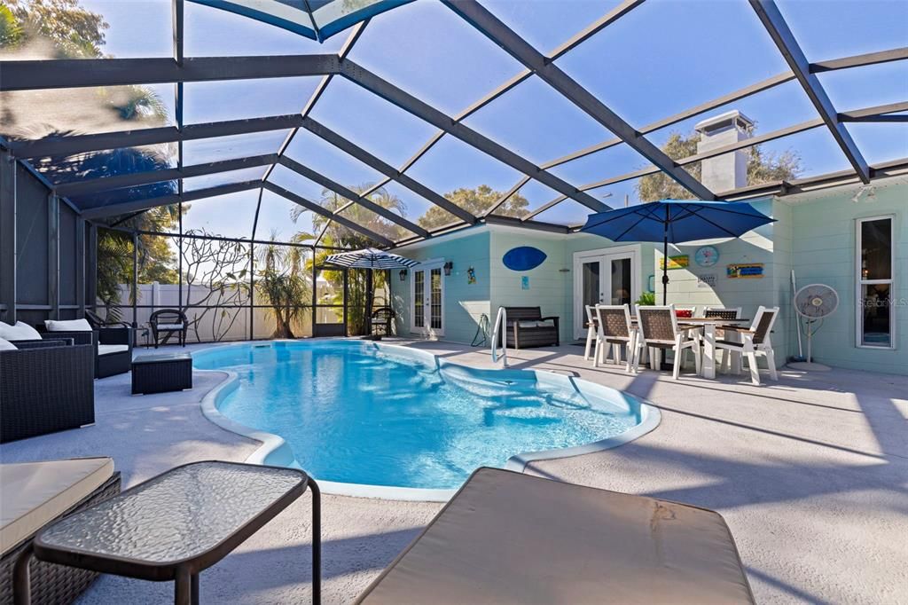 Glass Ceilings, Interior, Pool, Sun Room