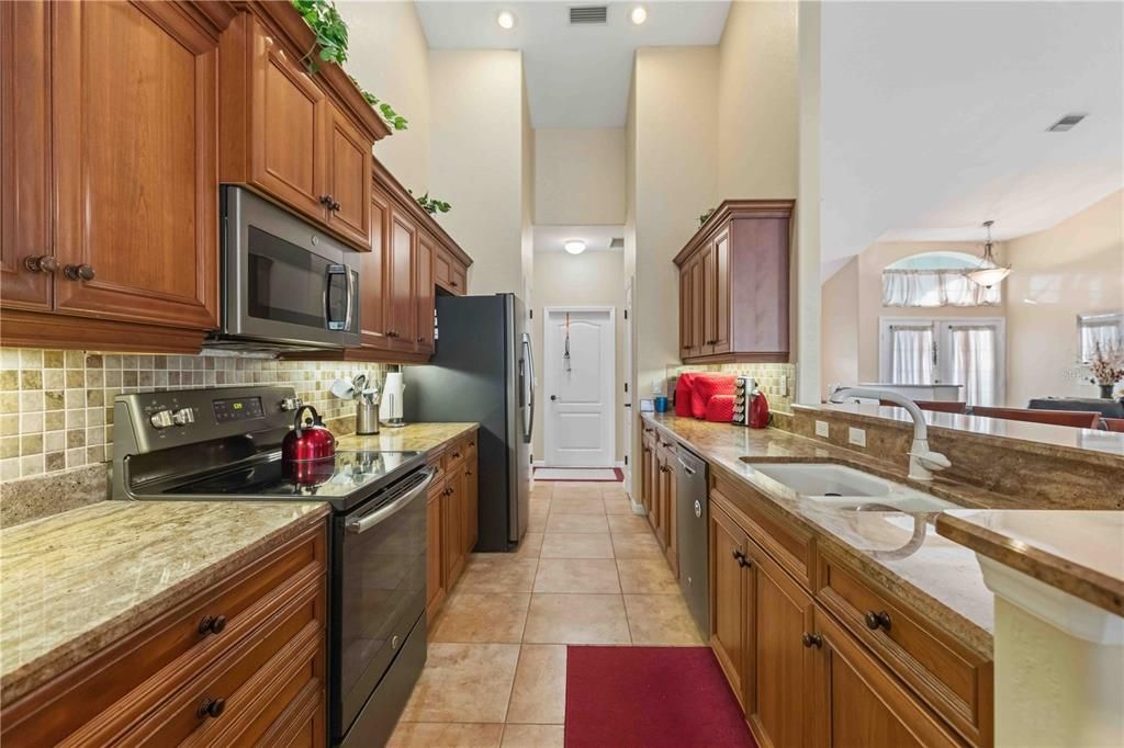 Interior, Kitchen, Pendant Lights, Recessed Lighting