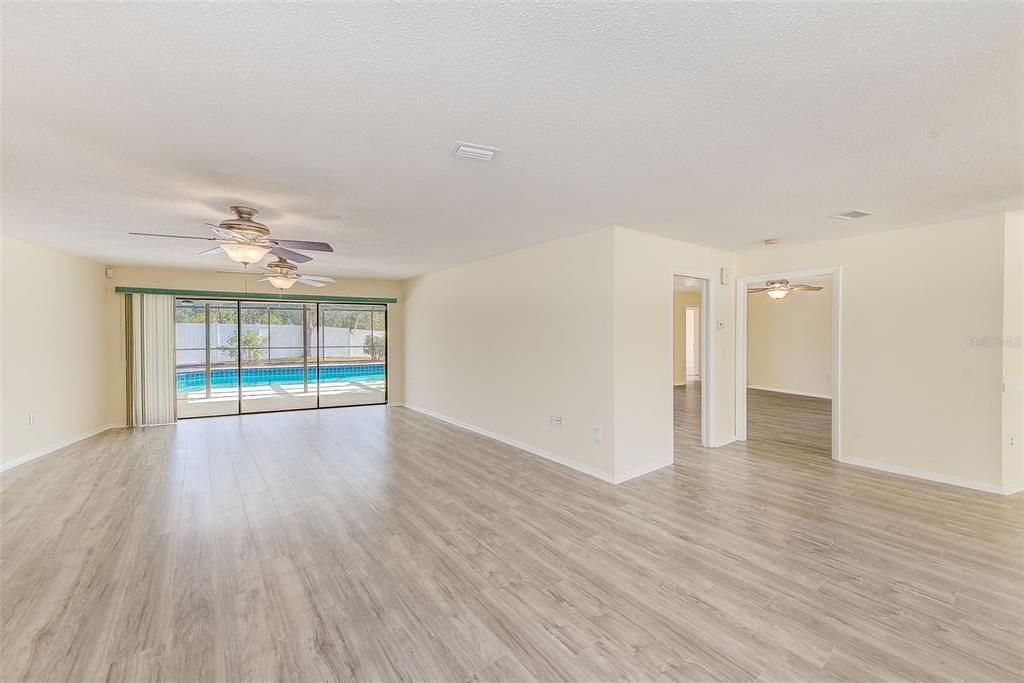 Empty room, Interior, Wood Texture Flooring