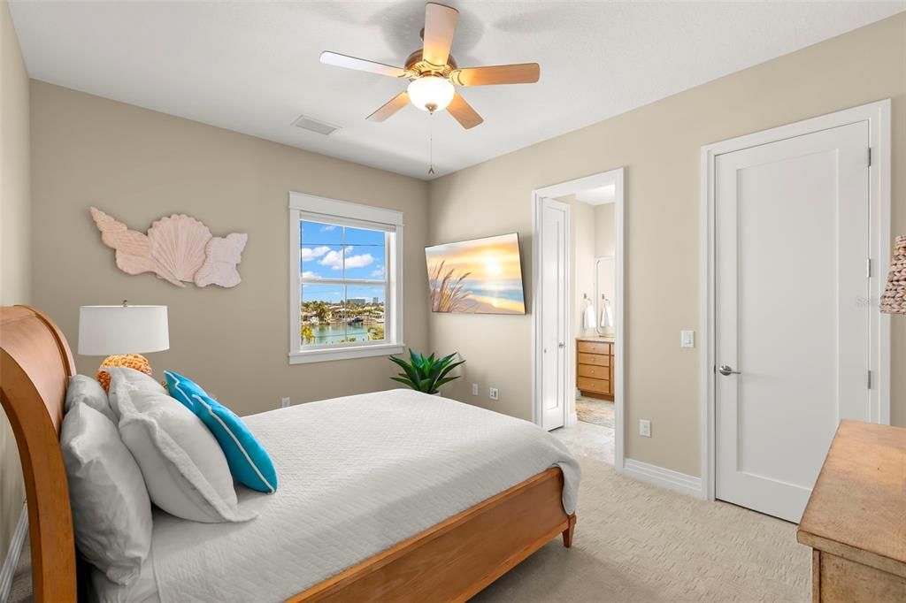 Bedroom, Interior, Water