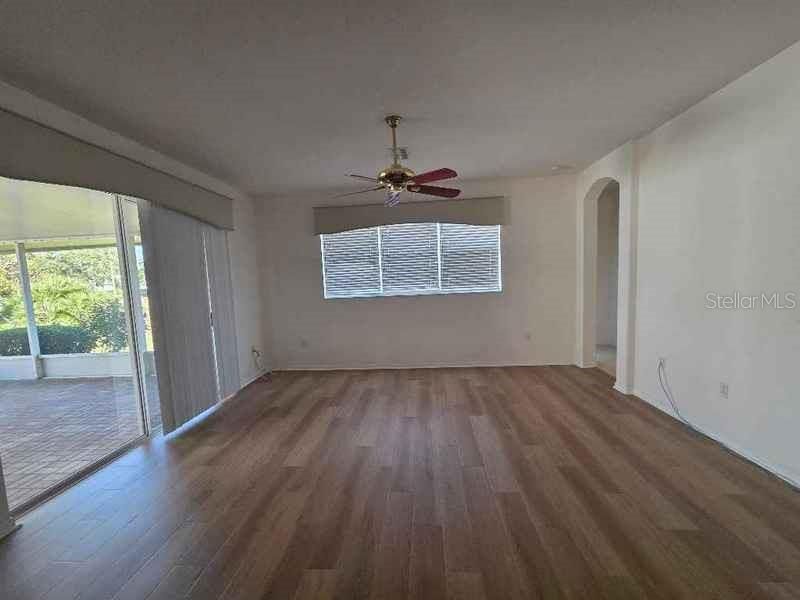 Empty room, Interior, Wood Texture Flooring