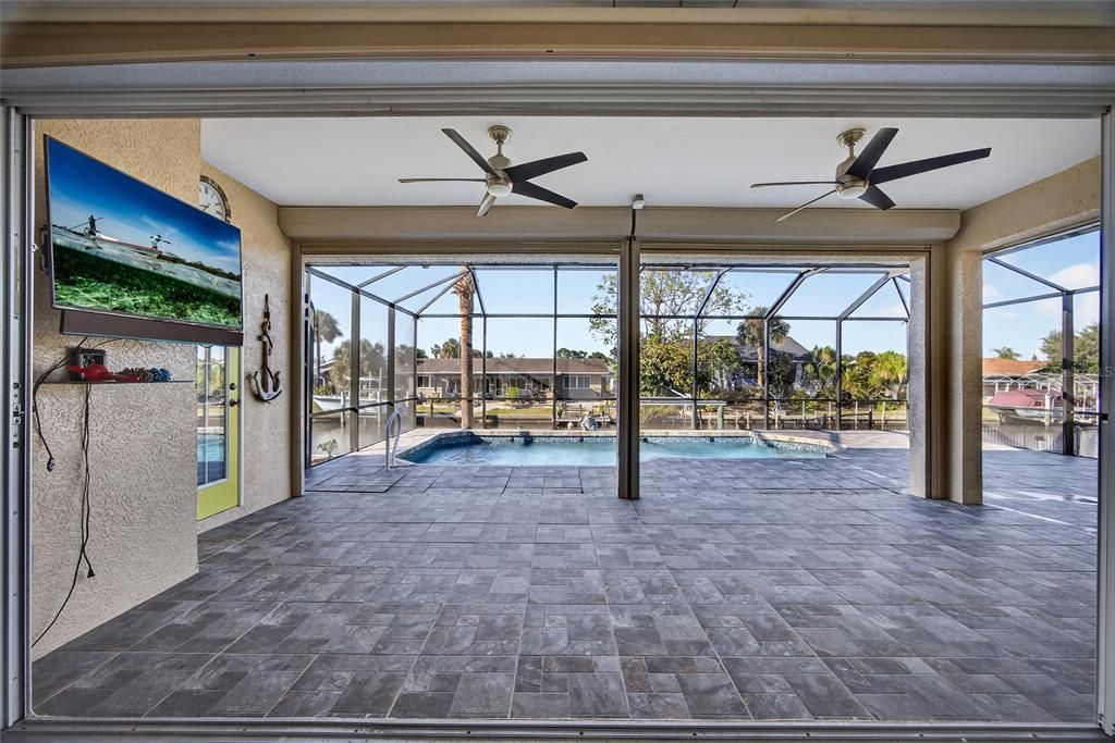 Glass Ceilings, Interior, Pool, Sun Room