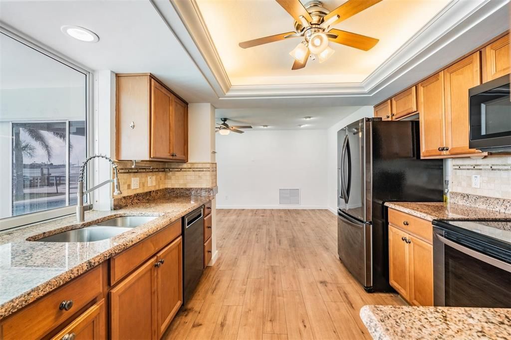 Empty room, Interior, Wood Texture Flooring