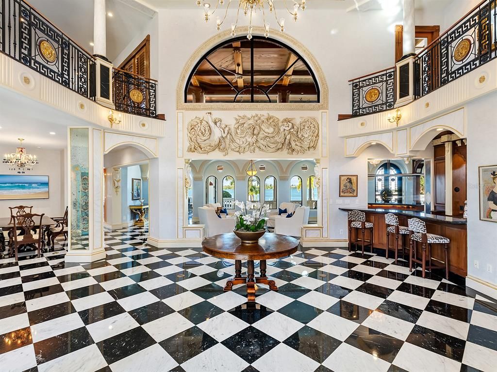 Chandelier, Dining room, Interior, Recessed Lighting