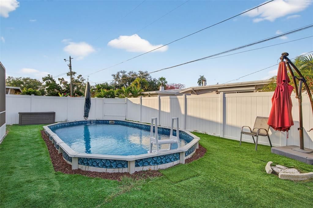 Backyard, Exterior, Pool