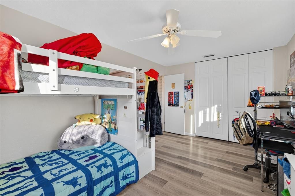 Bedroom, Home Office, Interior, Wood Texture Flooring