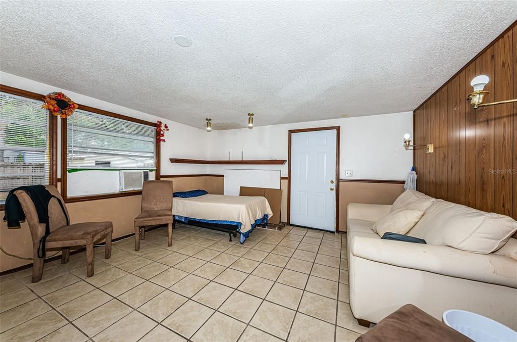 Bedroom, Interior, Wooden Walls