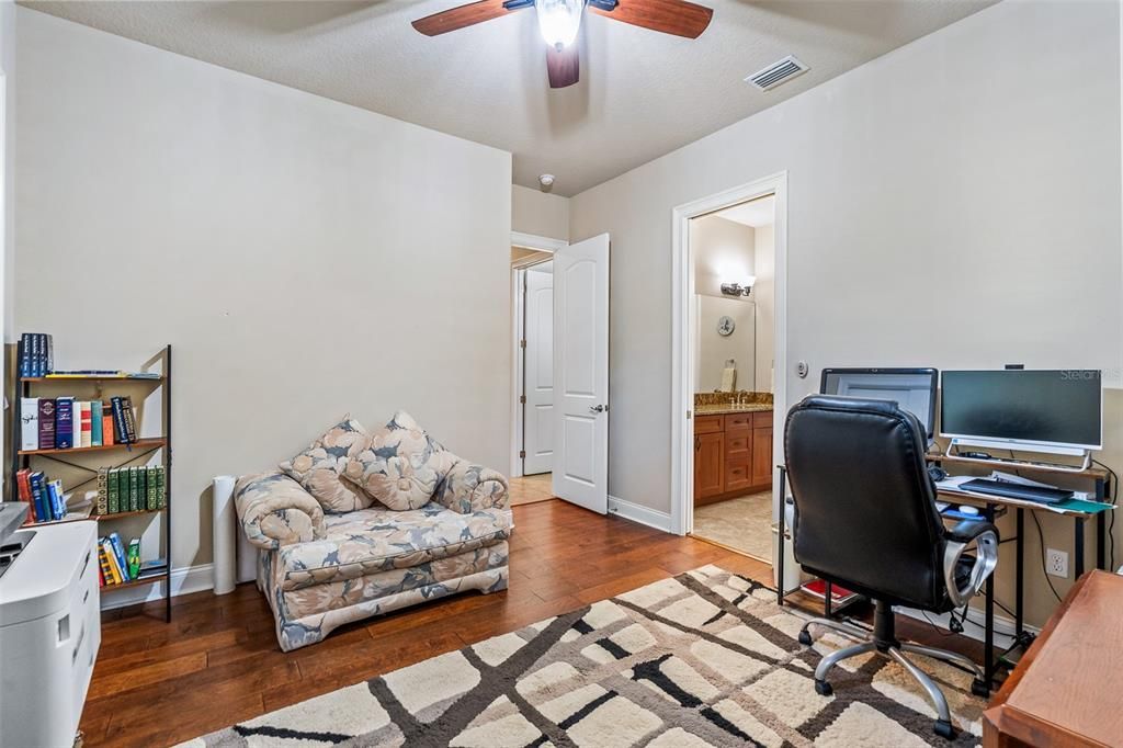 Home Office, Interior, Wood Texture Flooring