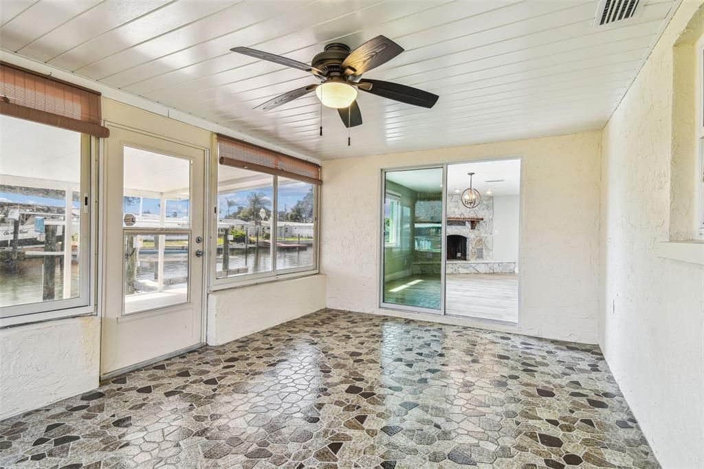 Chandelier, Empty room, Interior, Water