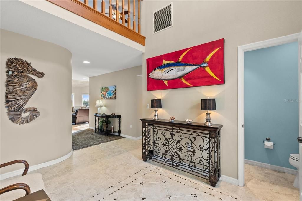 Bathroom, Interior, Recessed Lighting