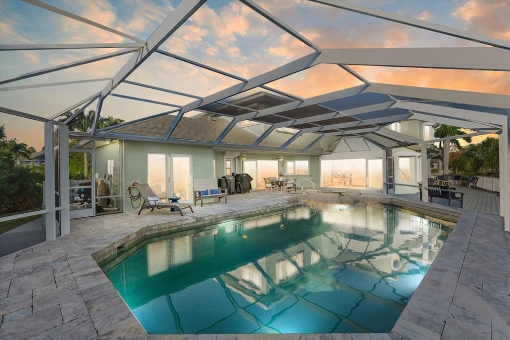 Glass Ceilings, Interior, Pool, Sun Room