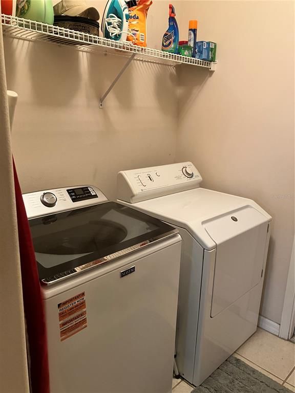 Interior, Washer