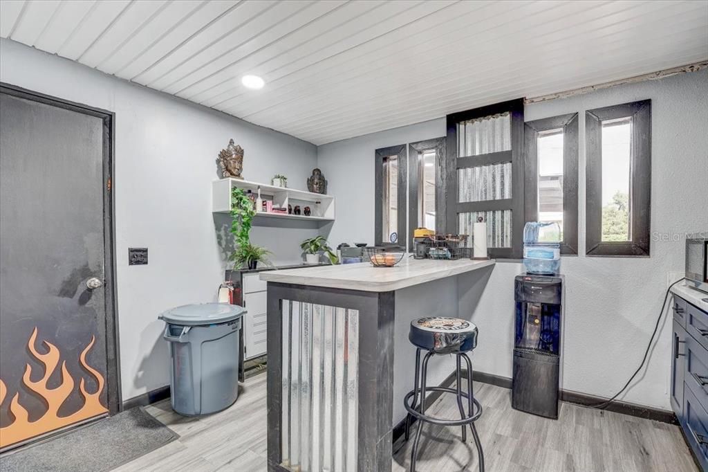 Interior, Recessed Lighting, Wood Texture Flooring