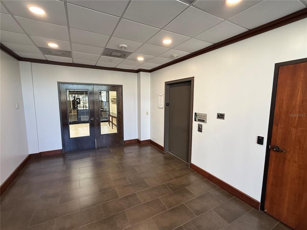 Elevator, Interior, Recessed Lighting