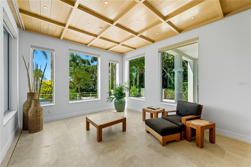 Interior, Recessed Lighting, Wooden Ceilings