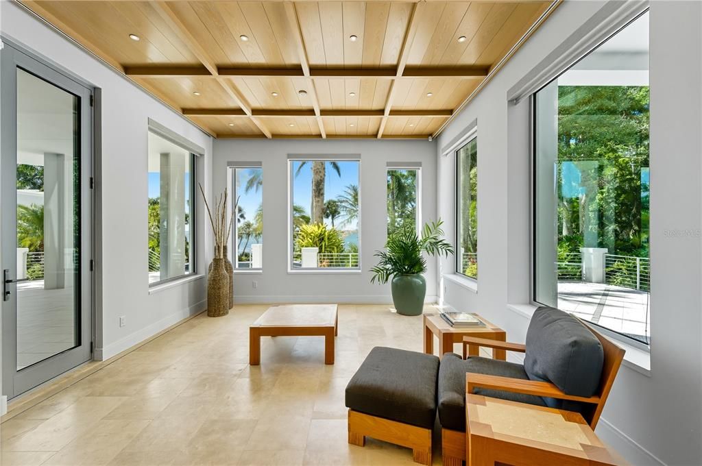 Interior, Recessed Lighting, Wooden Ceilings