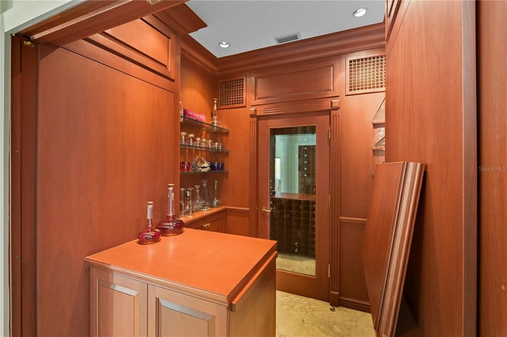 Interior, Recessed Lighting, Wine Storage