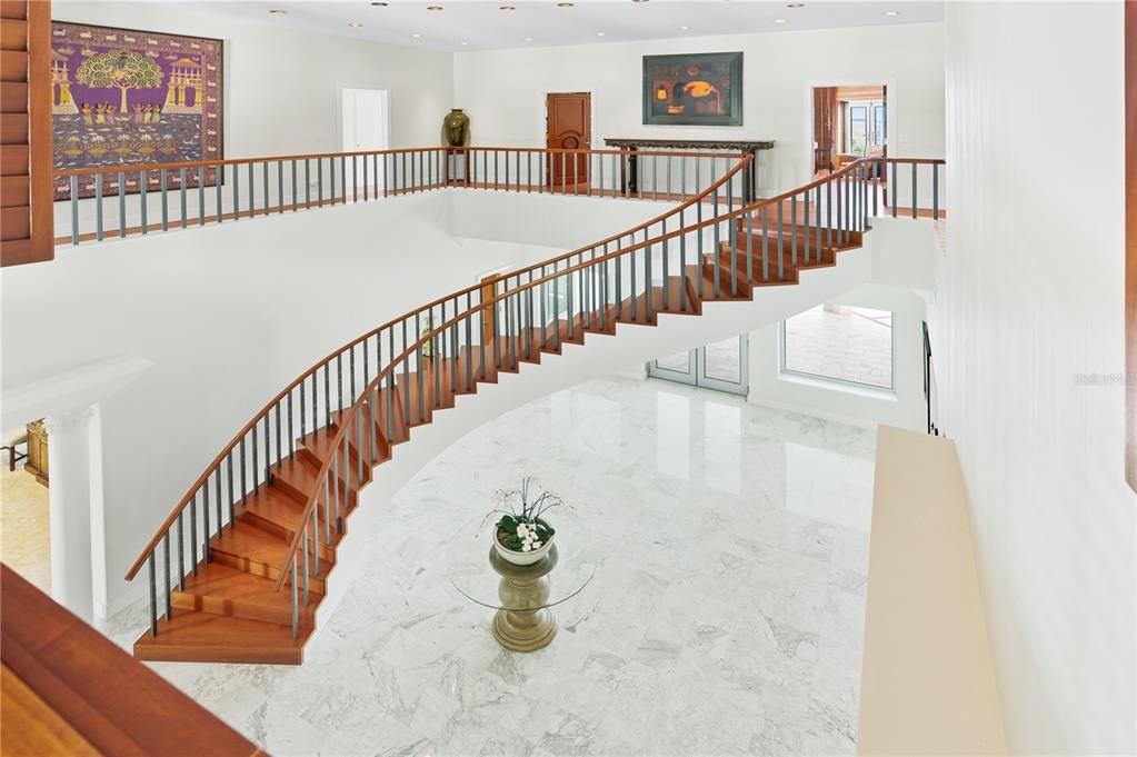 Interior, Marble, Recessed Lighting