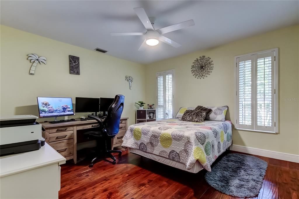 Bedroom, Home Office, Interior, Wood Texture Flooring
