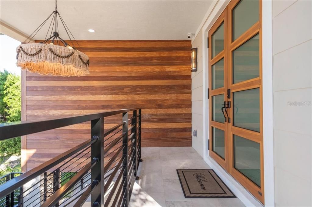 Exterior, Interior, Recessed Lighting, Wooden Walls