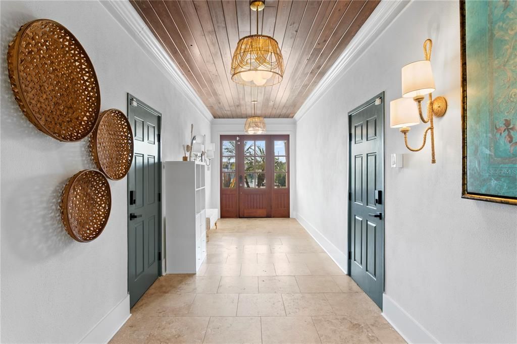 Interior, Wooden Ceilings