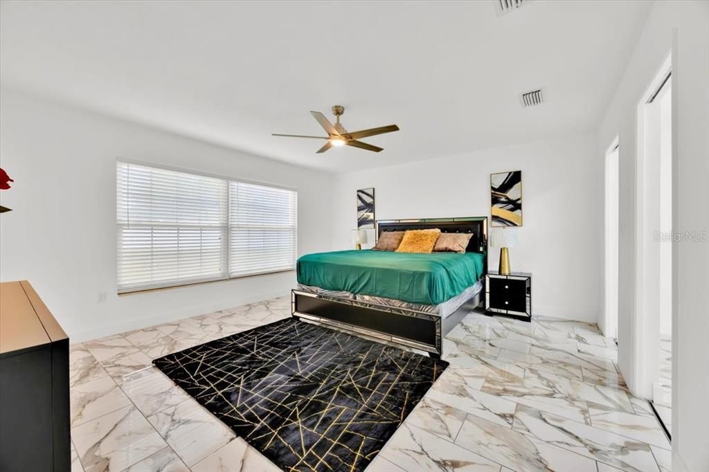 Bedroom, Interior, Marble