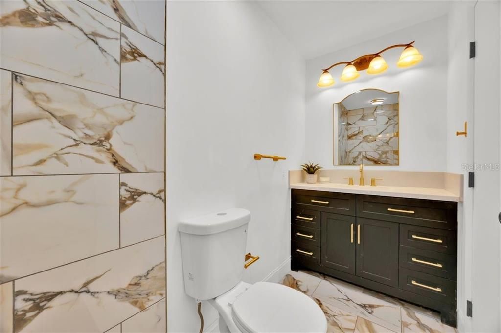 Bathroom, Interior, Marble, Marble Walls