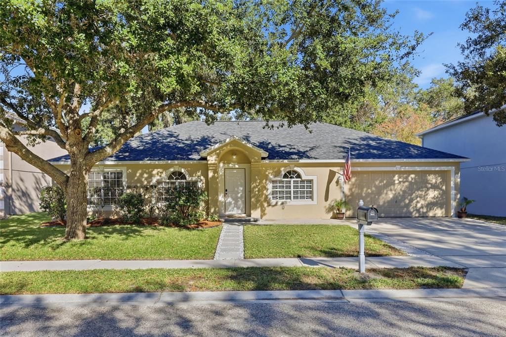 Attached, Backyard, Exterior, Facade, Ranch