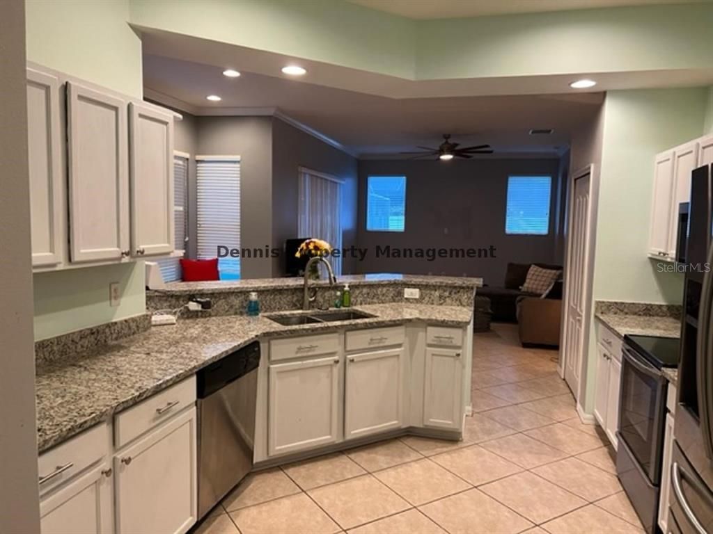 Interior, Kitchen, Living room, Recessed Lighting