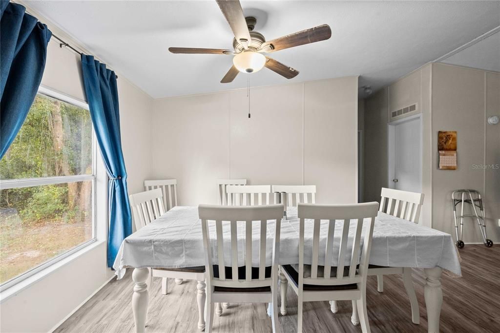 Dining room, Interior, Wood Texture Flooring