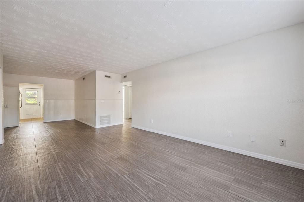 Empty room, Interior, Wood Texture Flooring