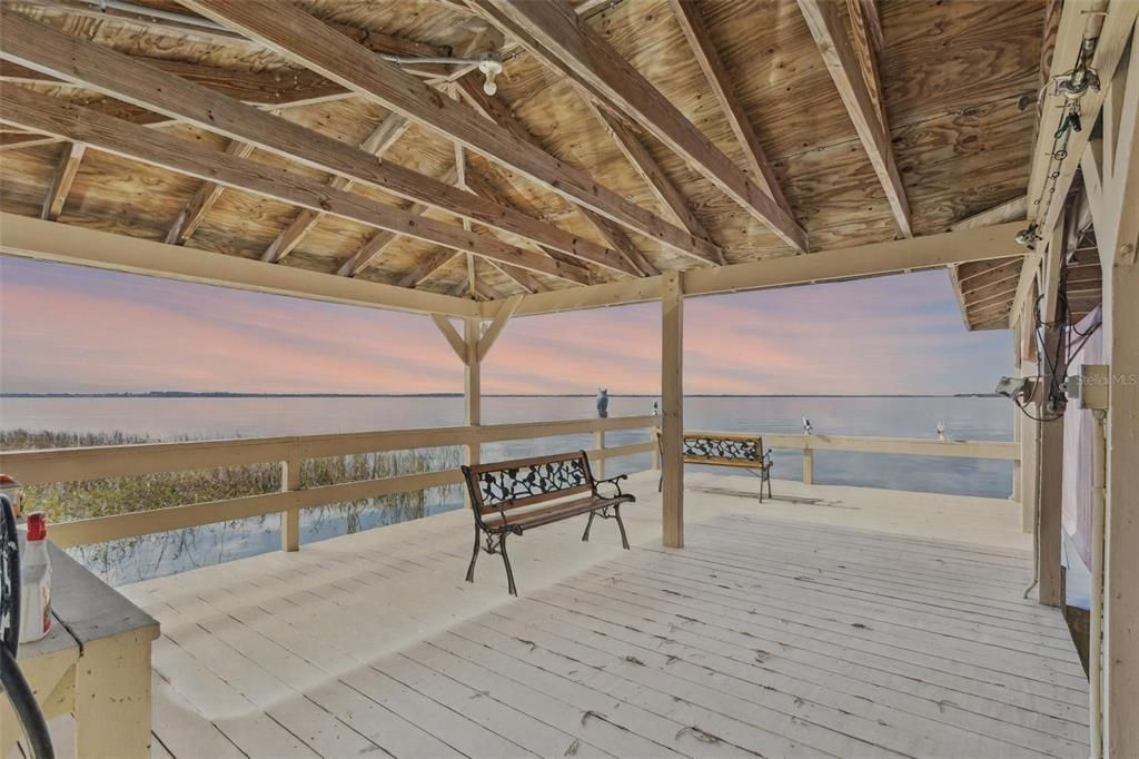 Exterior, Water, Wooden Beams, Wooden Ceilings