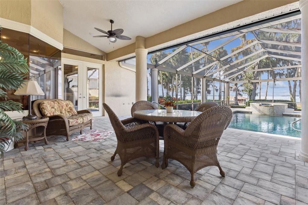 Dining room, Glass Ceilings, Interior, Pool, Sun Room