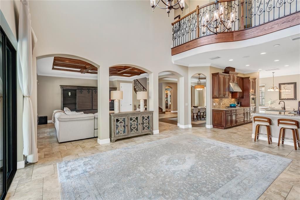 Chandelier, Interior, Kitchen, Pendant Lights, Recessed Lighting