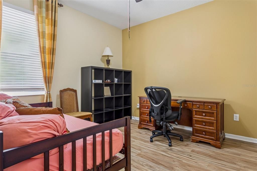 Bedroom, Home Office, Interior, Wood Texture Flooring