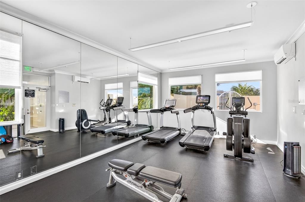 Fitness Equipment, Gym, Interior