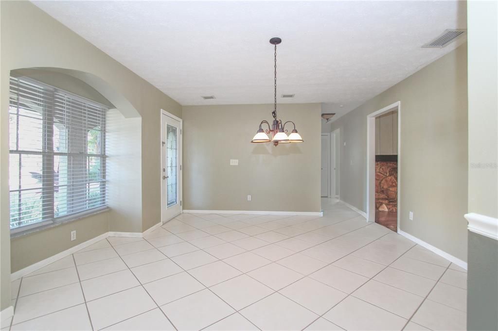 Chandelier, Empty room, Interior