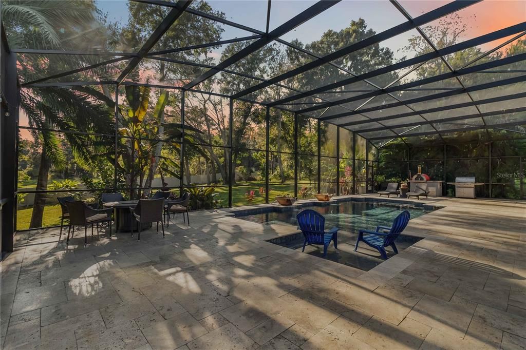 Glass Ceilings, Interior, Pool, Sun Room