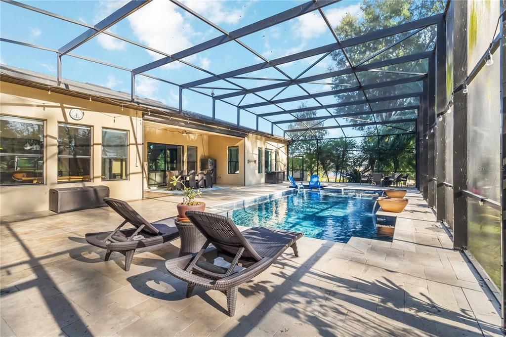 Glass Ceilings, Interior, Pool, Sun Room