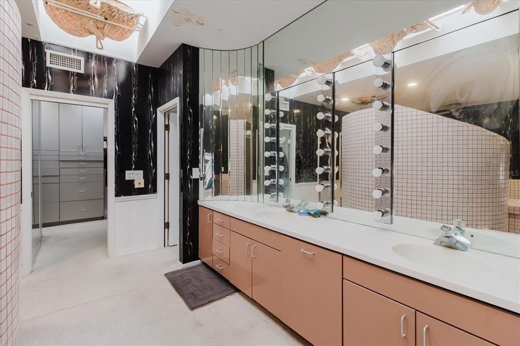 Bathroom, Dual Sink Vanities, Glass Shower, Interior