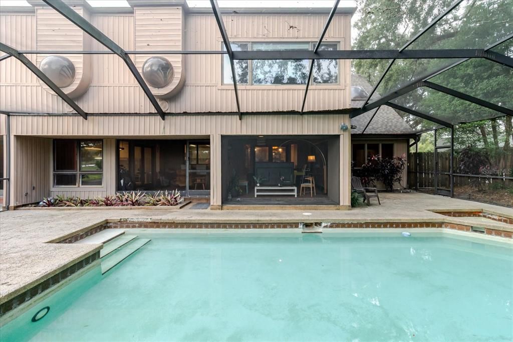 Glass Ceilings, Interior, Pool, Sun Room