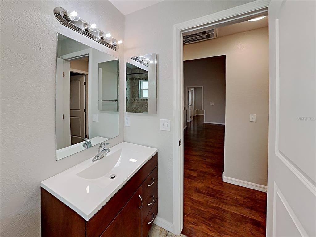 Bathroom, Interior, Wood Texture Flooring