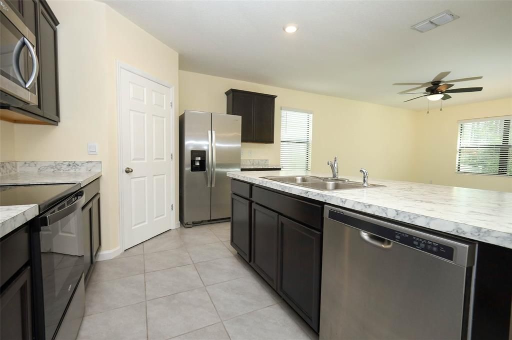 Interior, Kitchen, Recessed Lighting, Stainless Steel Appliances