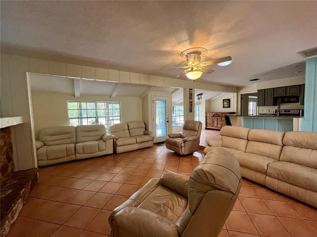 Interior, Kitchen, Living room